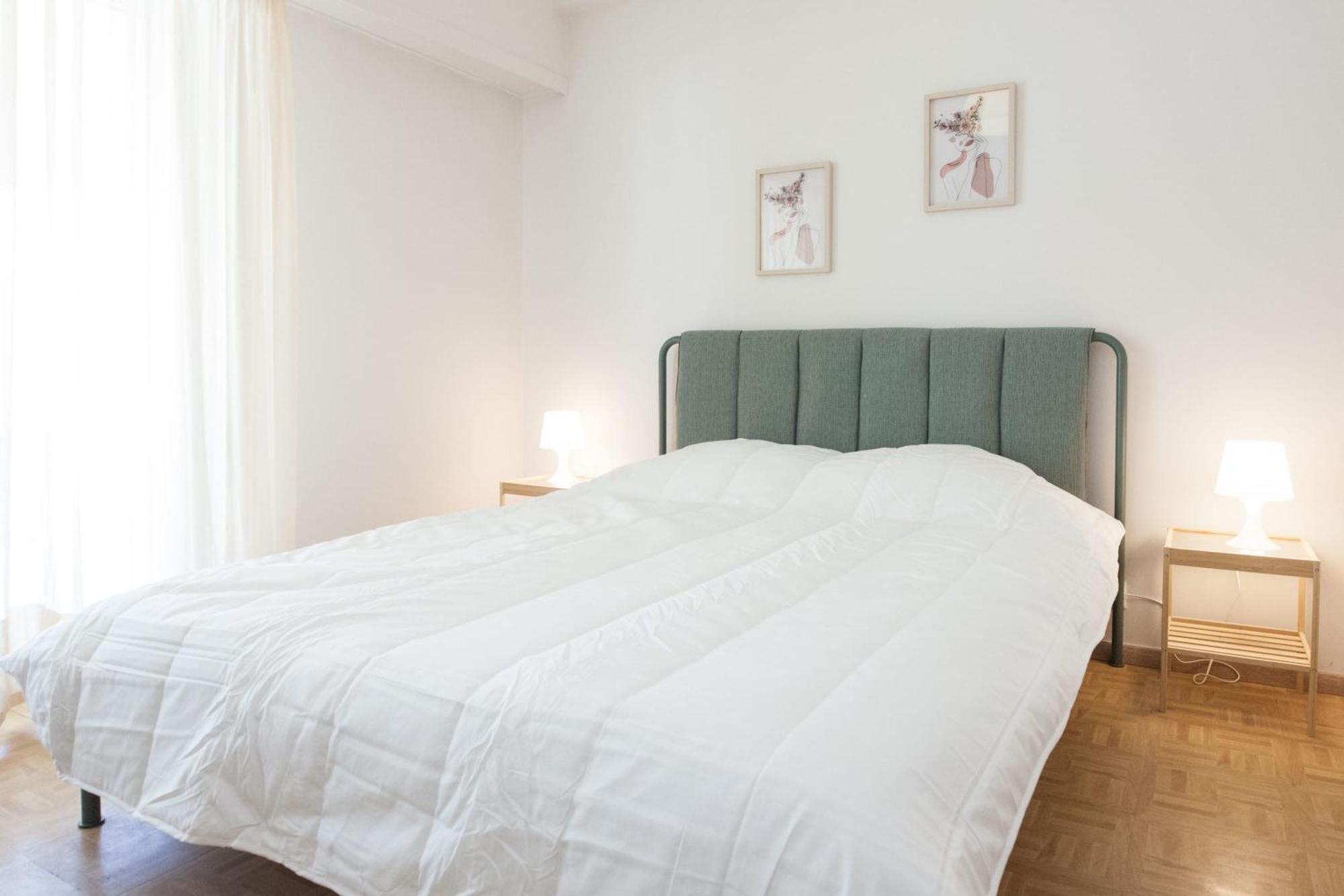 Modern 1 Bd Balcony Apt Near Metro In Kato Patisia Atina Dış mekan fotoğraf